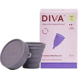 DivaCup modelo 1, copa silicona médica, capacidad para flujo medio-alto.