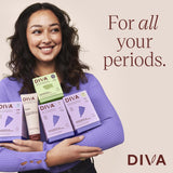 Diva Cup para diario, actividades deportivas y movilidad.