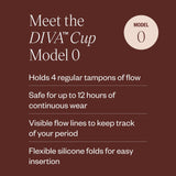 Diva Cup para primeras usuarias, canal vaginal estrecho.