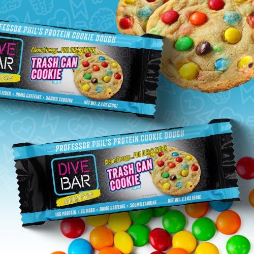 Dive Bar Nutrition barra lista para pre entrenamiento o post entrenamiento