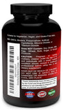 Divine Bounty botella de berberina 600 mg para dosis diaria.