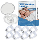 DKMambo dispositivos anti-ronquido 8-pack para uso nocturno y cómodo