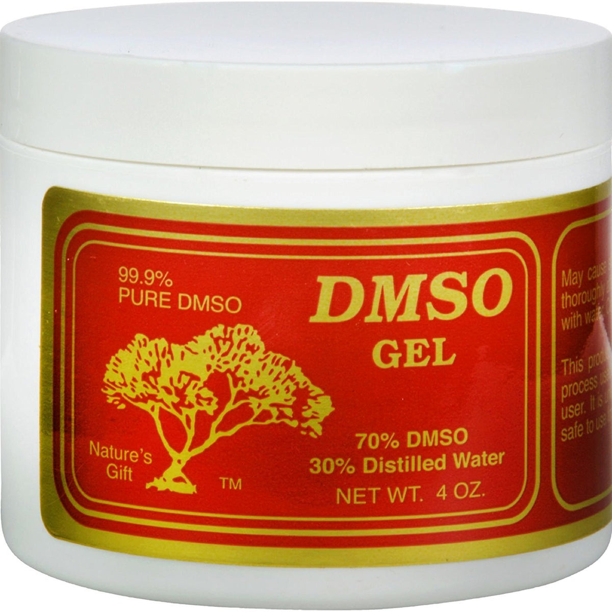 DMSO Gel 70/30 sin fragancia, uso tópico versátil