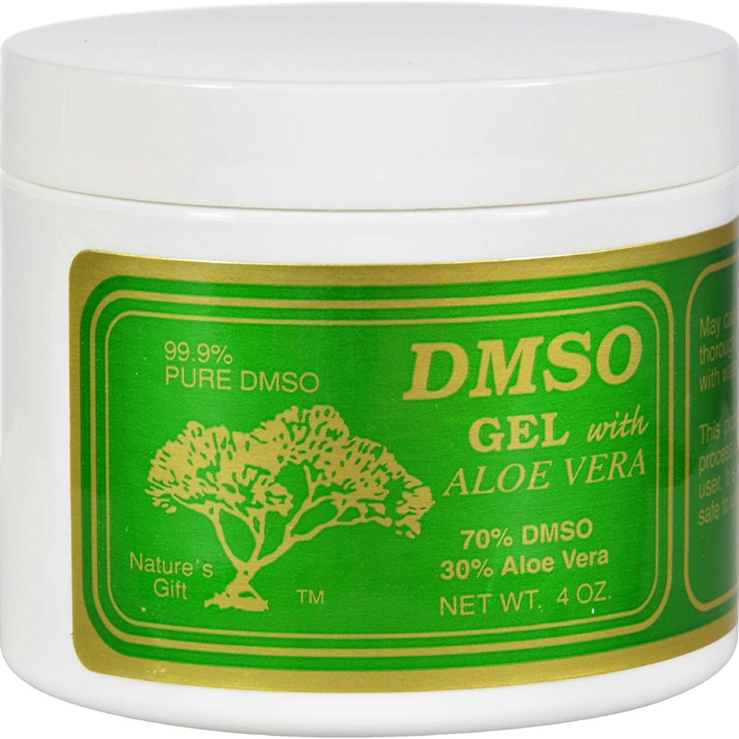 Gel DMSO con Aloe Vera: uso tópico suave para el cuidado de la piel