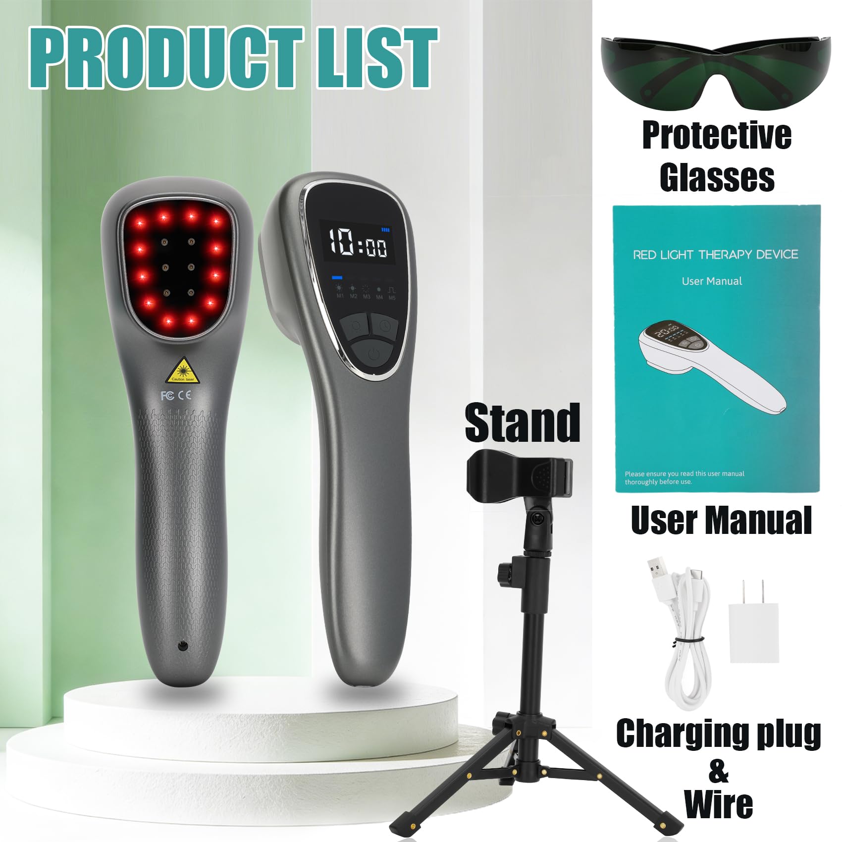 Dmzosmd gafas de protección para sesiones seguras durante la terapia con láser.