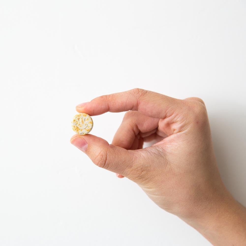 doTERRA a2z tabletas masticables, envase detallado para almacenamiento cómodo