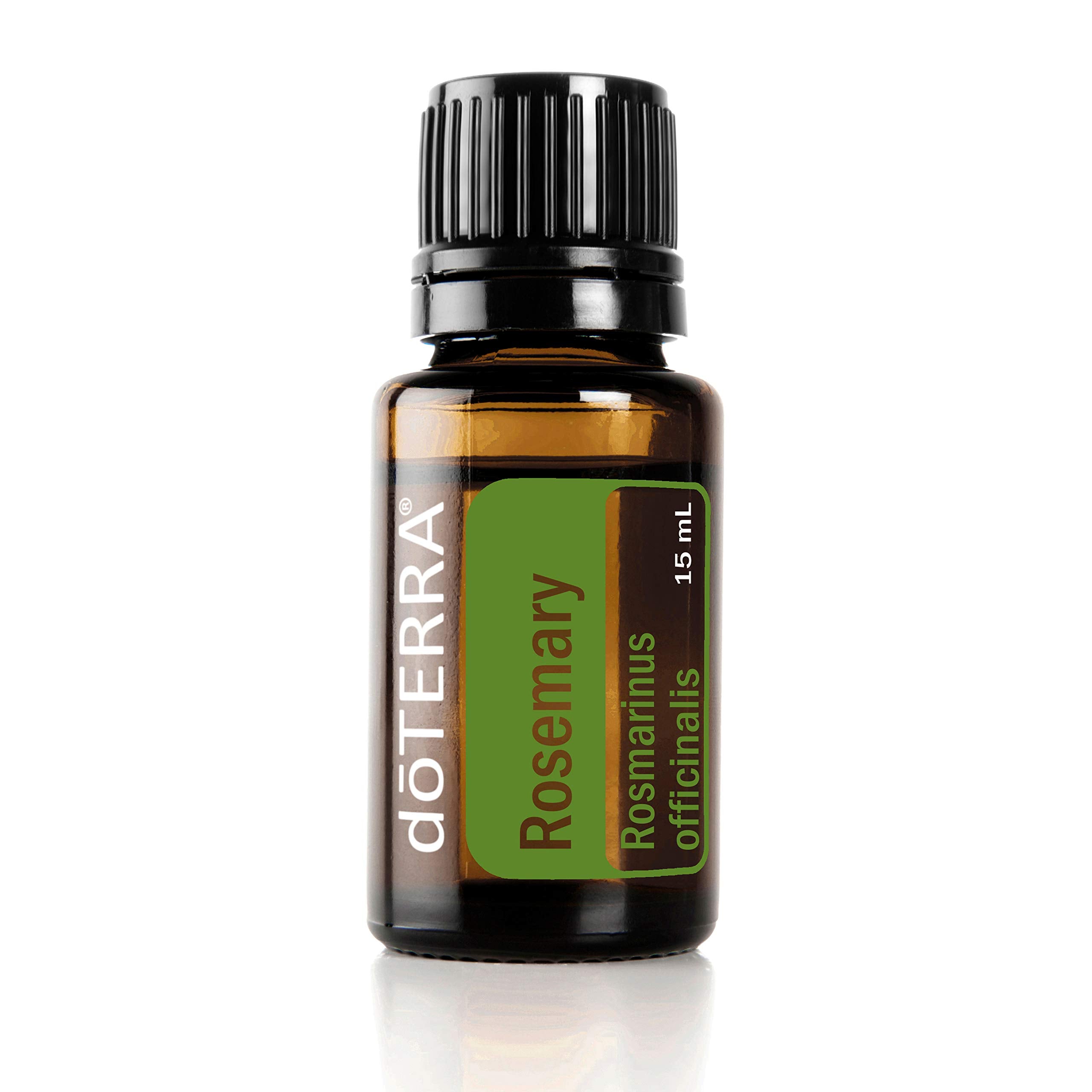 doTERRA aceite esencial romero, frasco de 15 mL, aroma vigorizante para el día