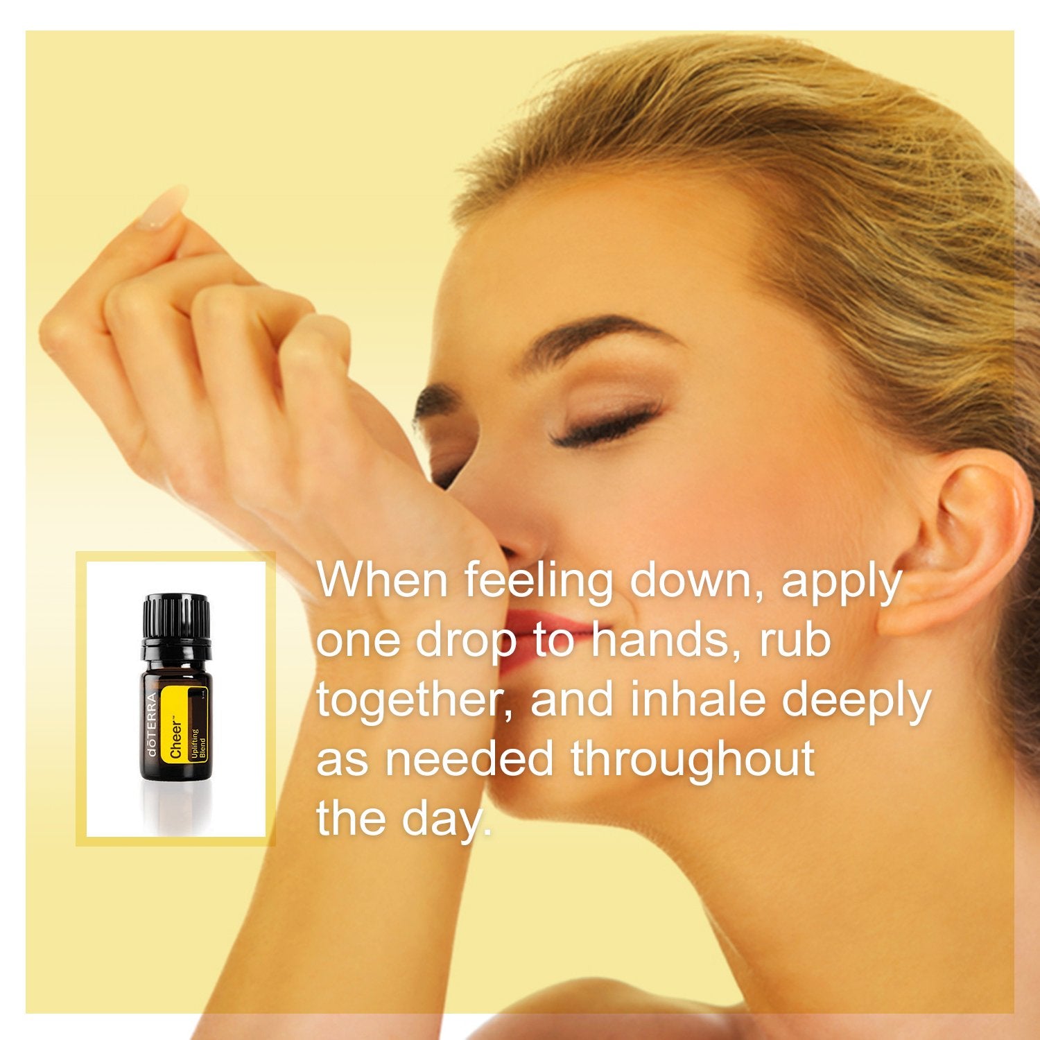 doTERRA Cheer aroma para pequeñas dosis de energía diaria