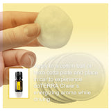 doTERRA Cheer uso tópico en muñecas para ánimo