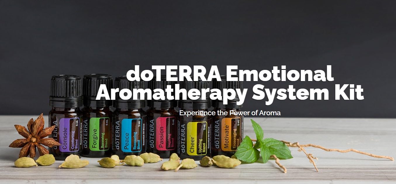 doTERRA Console frasco: consuelo emocional en momentos de estrés.