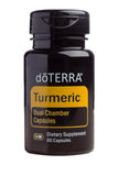 doTERRA cúrcuma cápsulas de doble cámara para apoyo diario al bienestar
