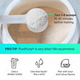 PurePump mejora el enfoque durante entrenamientos intensos.