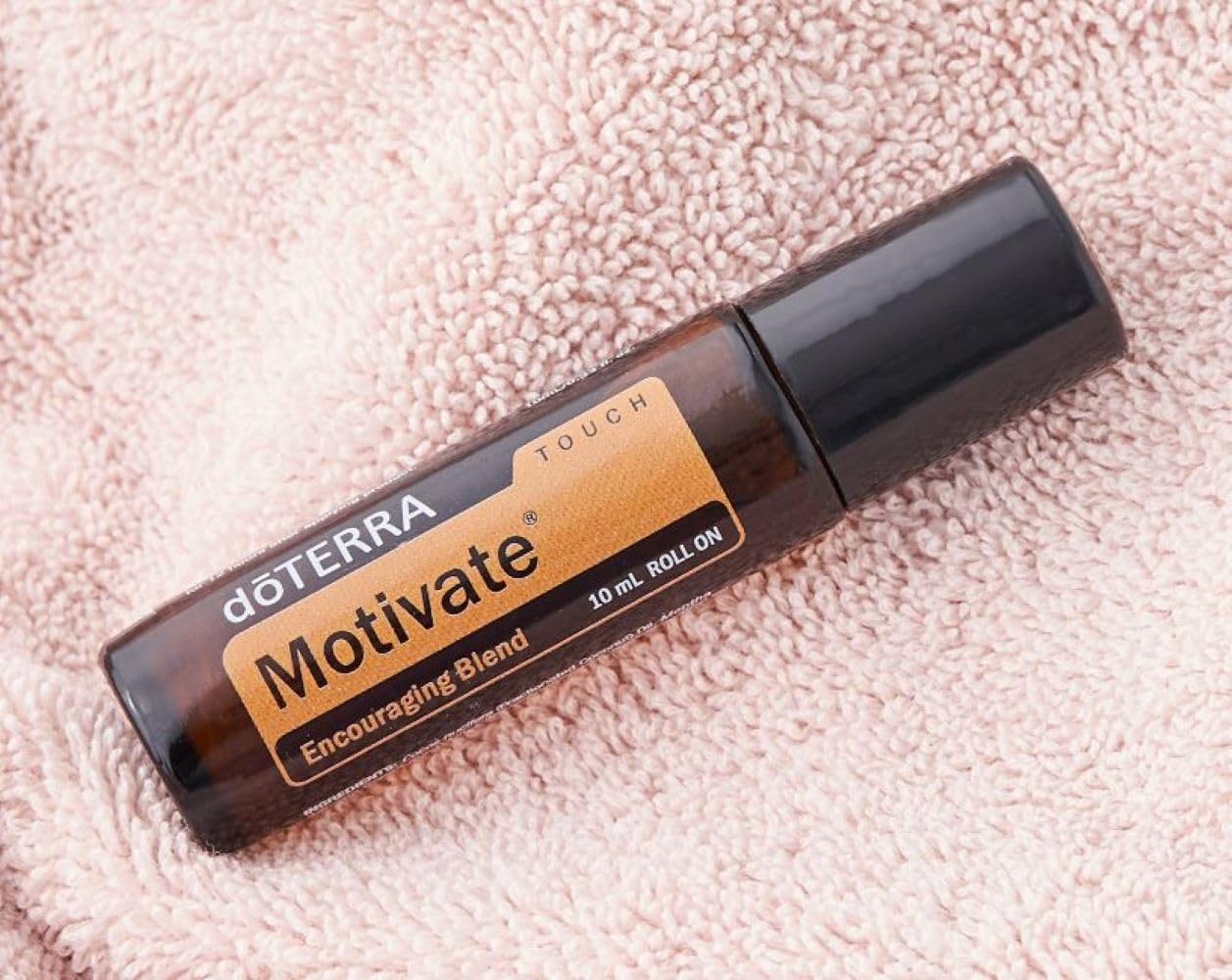 doTERRA Motivate Touch: aceite de coco fraccionado para una aplicación suave.