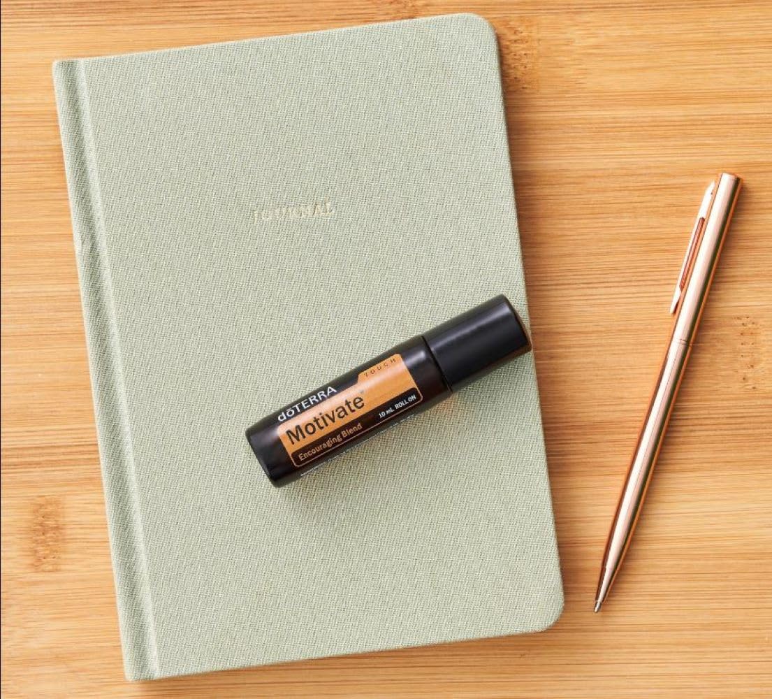 doTERRA Motivate Touch, aroma mentolado para una sensación revitalizante.