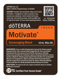 doTERRA Motivate Touch, uso diario en cualquier momento de la jornada.