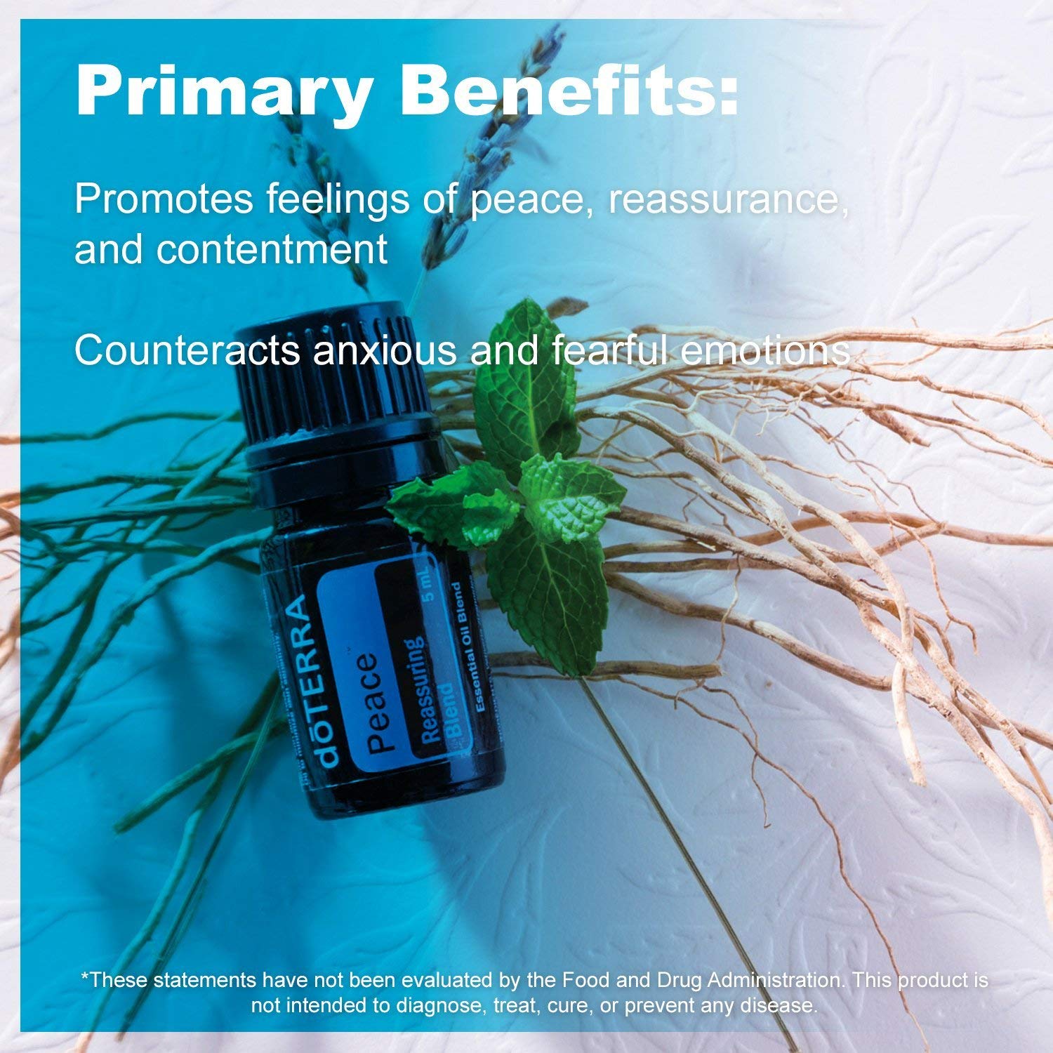 doTERRA Peace: aplicación tópica suave para relajar emociones