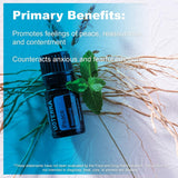 doTERRA Peace: aplicación tópica suave para relajar emociones