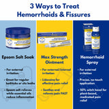 Conjunto Doctor Butler's para tratamiento de hemorroides completo.