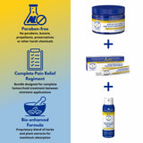 Aerosol para hemorroides Doctor Butler's con hamamelis, aplicación precisa.