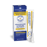 Doctor Butler's ungüento para hemorroides, alivio localizado tras la aplicación.