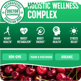 Doctor Danielle Gotas B Organico Vegano Cereza: opción vegana para toda la familia.