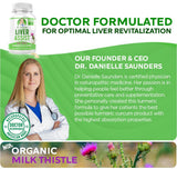 Doctor Danielle Liver Assist: cardo mariano, extracto para el bienestar hepático.
