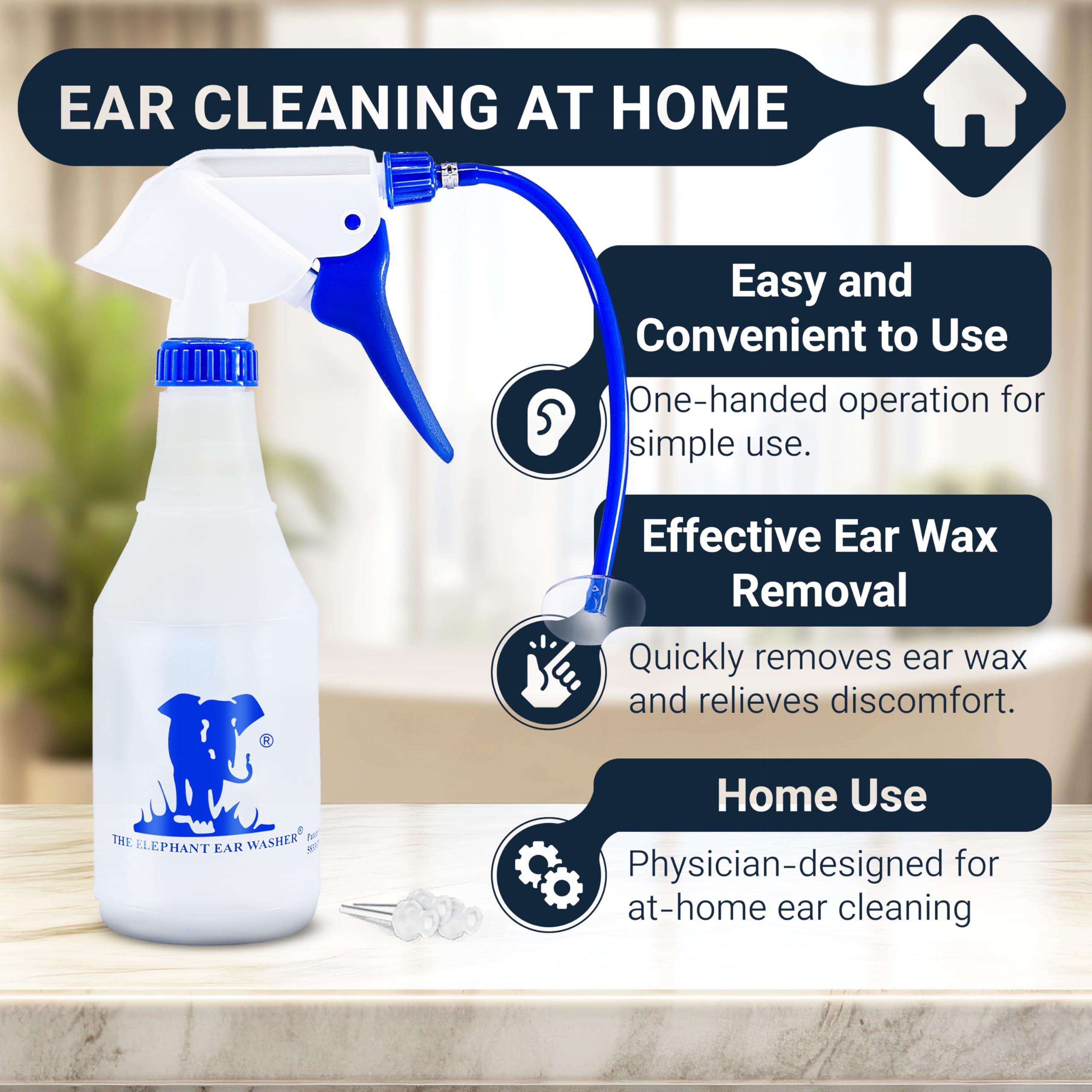Puntas desechables de Doctor Easy, sistema seguro para orejas