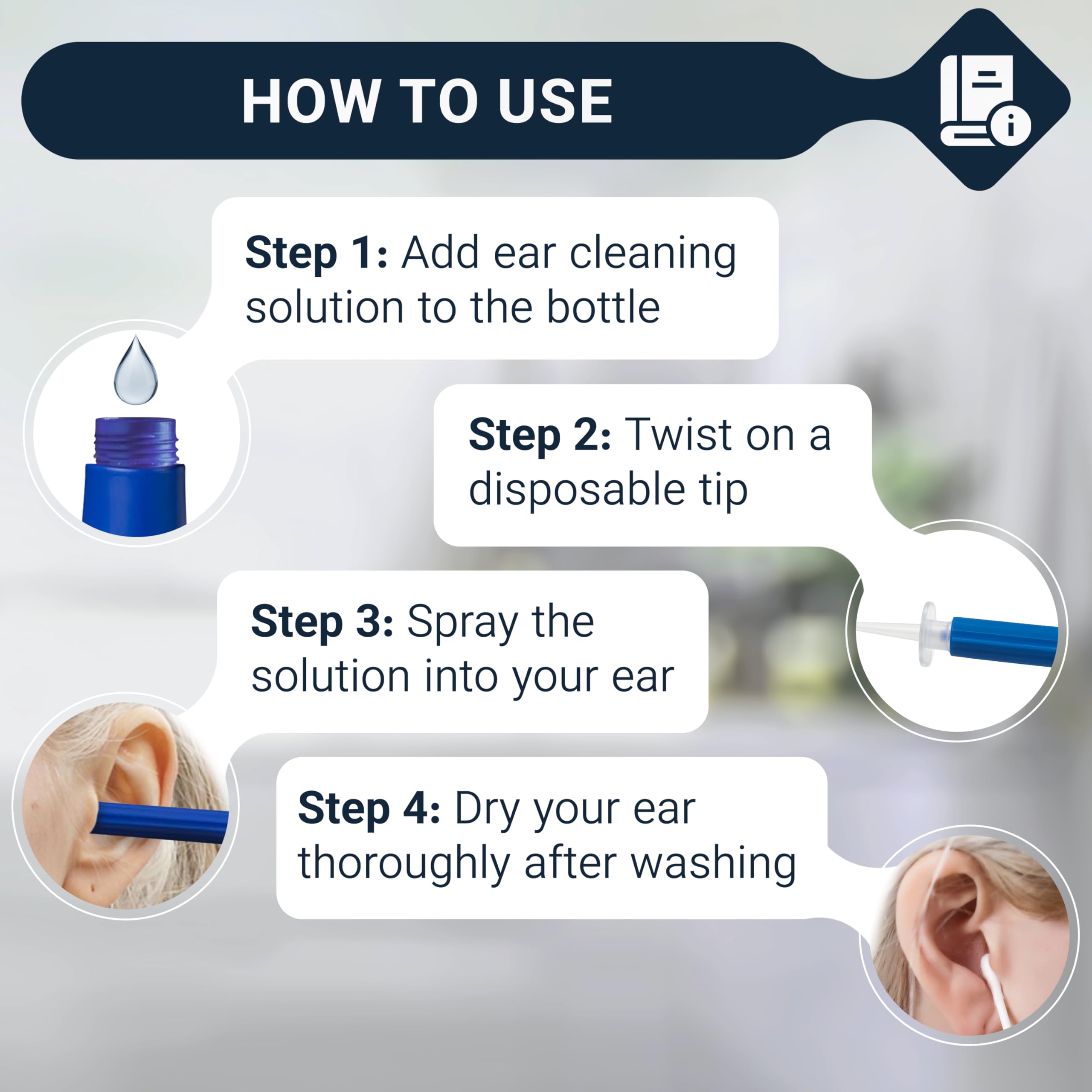 Doctor Easy Wax-Rx: polvo enjuague pH para finalizar la limpieza