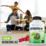DOCTOR RECOMMENDED SUPPLEMENTS Berberine frasco con etiqueta clara, facilita revisar la información