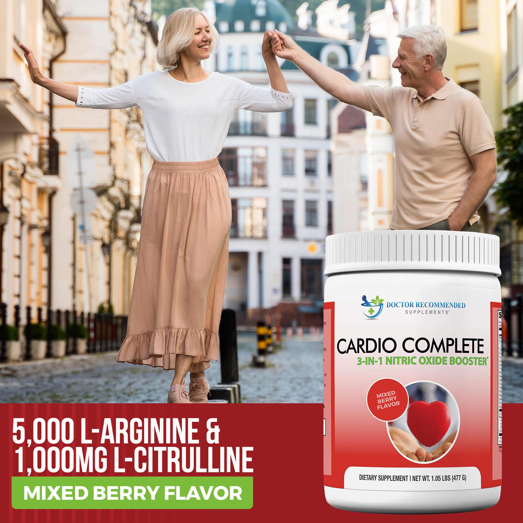 Cardio Complete incluye bayas de espino como aporte antioxidante natural.