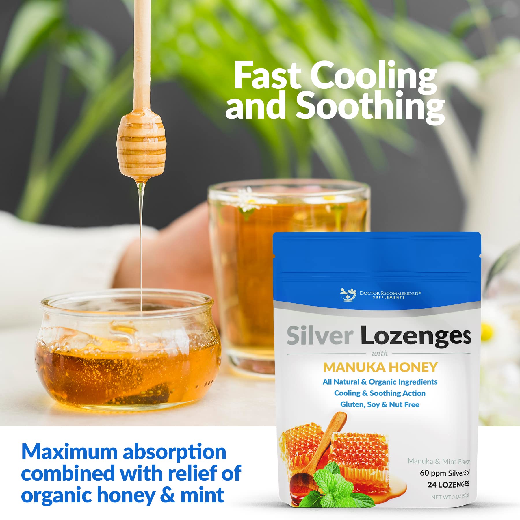 Disolucion rapida en la boca, DOCTOR RECOMMENDED SUPPLEMENTS