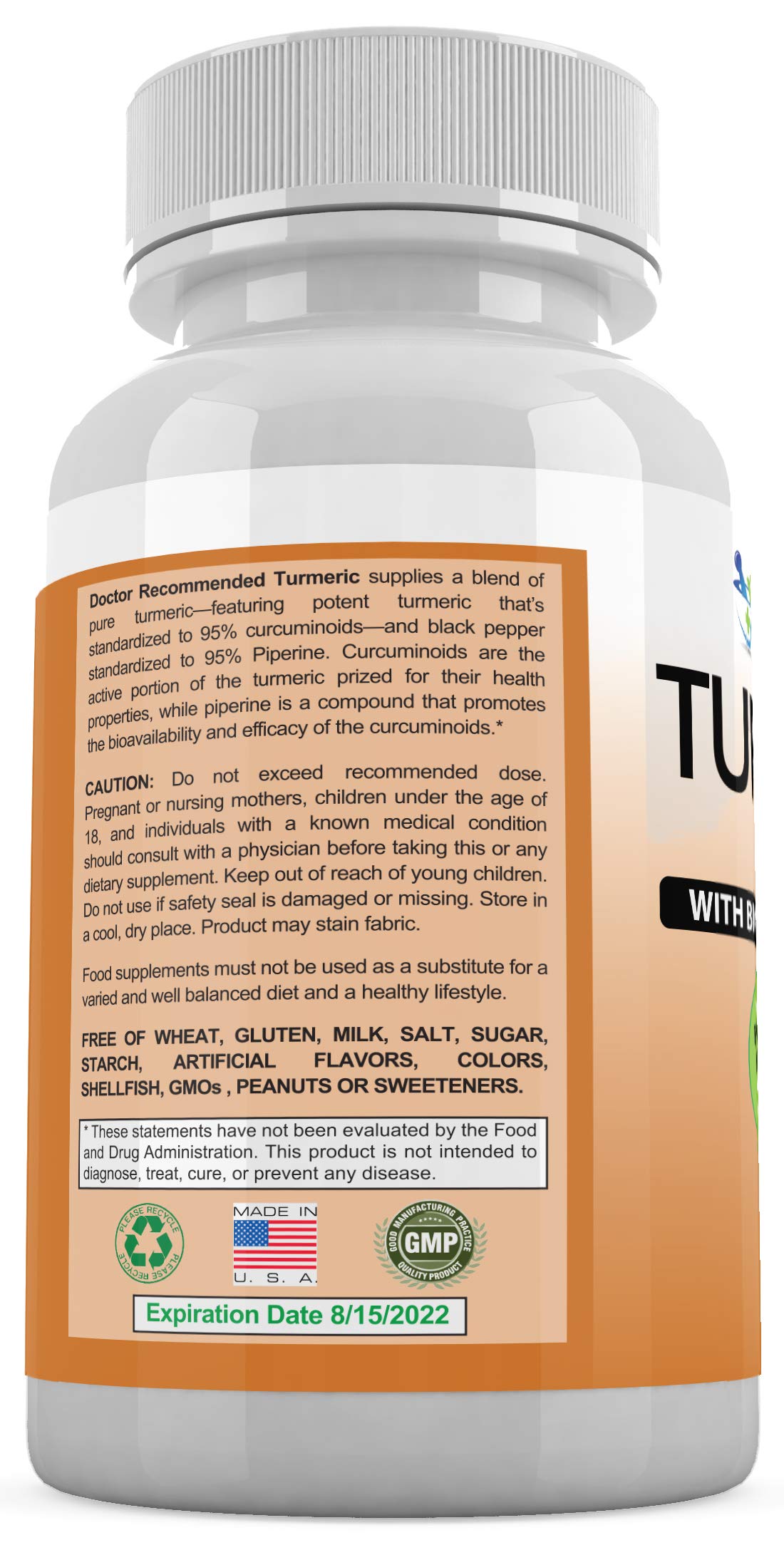 DOCTOR RECOMMENDED SUPPLEMENTS Triphala mezcla interior, complemento natural para una rutina saludable.
