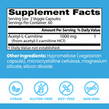 Tomando una cápsula de Doctor's BEST Acetil-L-Carnitina para claridad mental