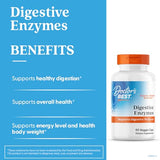 Doctor's Best apoya la salud intestinal mediante enzimas y bacterias amigables.