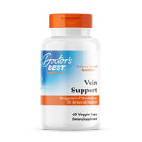 Doctor's Best Vein Support en envase, apoyo para la circulación de piernas y pies.