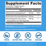 Vitamina K2 en Doctor's Best Vein Support para salud vascular.
