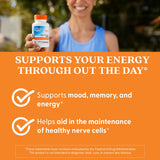 Composición de ingredientes de Doctor's Best B12 1500 mcg y forma activa