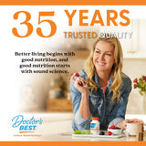 Uso diario de Doctor's Best B12 1500 mcg para apoyo cognitivo