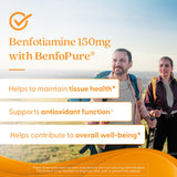 Caja del producto Doctor’s Best Benfotiamine 300, diseño limpio y legible