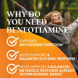 Ingredientes clave de Doctor’s Best Benfotiamine 300, beneficios potenciales de la fórmula