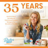 Doctor's Best cápsulas sin gluten soja: opción apta para dietas sensibles.