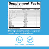 Doctor's Best cápsulas vegetales sin OGM para uso diario.