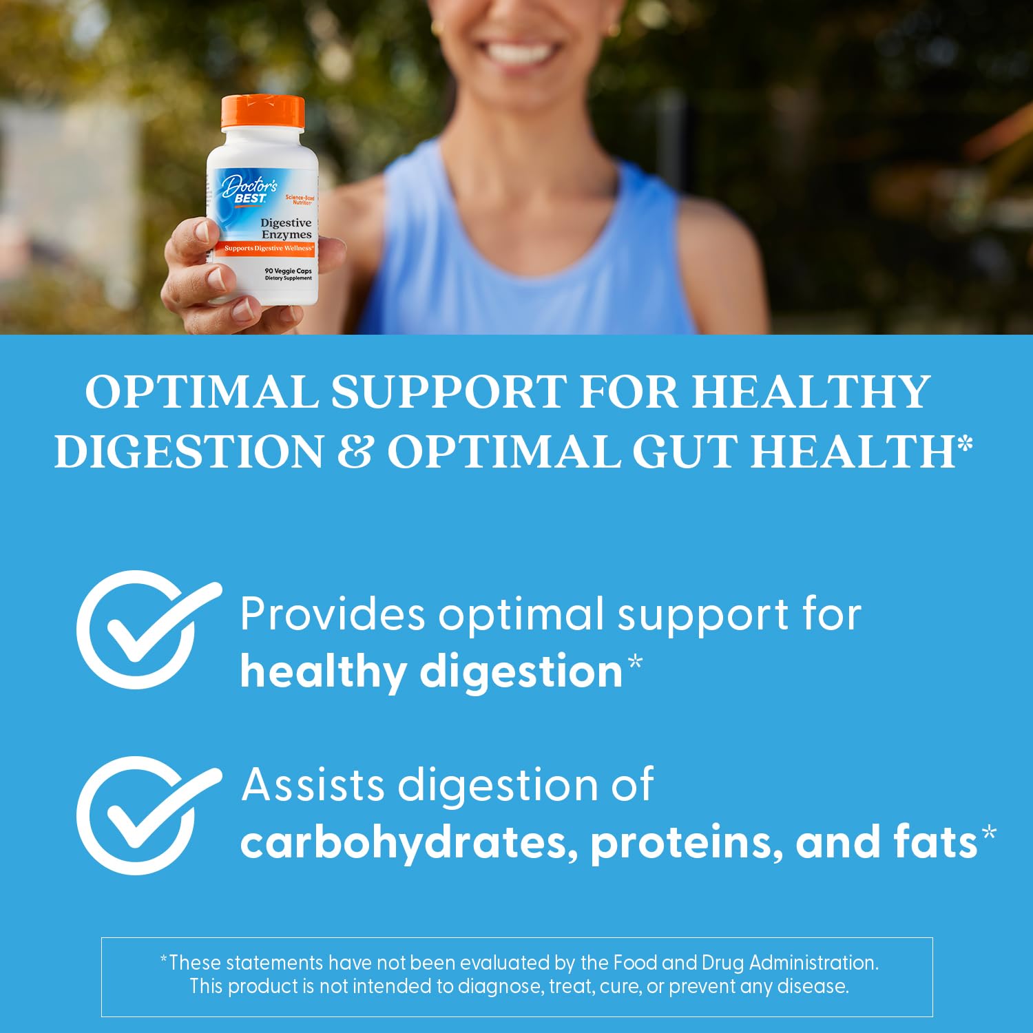Doctor's Best demuestra ciencia nutricional con una fórmula digestiva integral.