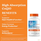 Doctor's Best CoQ10 200 mg, bio-perine para absorcion optimizada