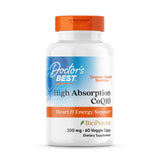 Doctor's Best CoQ10 200 mg con BioPerine: cápsulas suaves para energía diaria