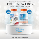 CoQ10 en capsulas Doctor's Best con BioPerine para mayor absorcion.