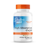 Doctor's Best CoQ10 capulas para energizar el corazón y vitalidad diaria.