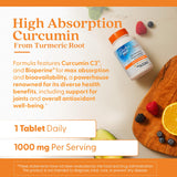 Doctor's Best Curcumin C3 Complex, antioxidante poderoso para el bienestar general.