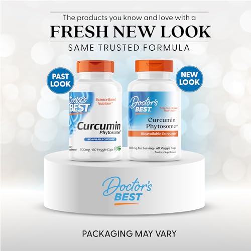 Doctor's Best Curcumin Phytosome, cápsulas, favorece articulaciones con curcuminoides biodisponibles.