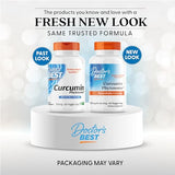 Doctor's Best Curcumin Phytosome, cápsulas, favorece articulaciones con curcuminoides biodisponibles.